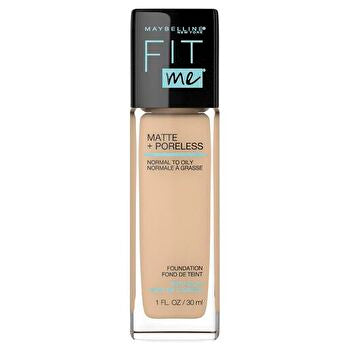 Maybelline – Fit Me Matte &amp; Poreless – Mattierende Flüssiggrundierung – Nude Beige 125