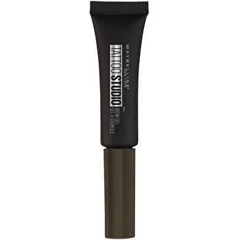 Maybelline New York Tattoo Brow – Wasserfestes Augenbrauengel, Dunkelbraun