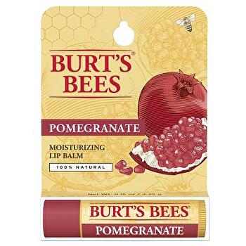 Burts Bees Moisturising Lip Balm Pomegranate 4.25g