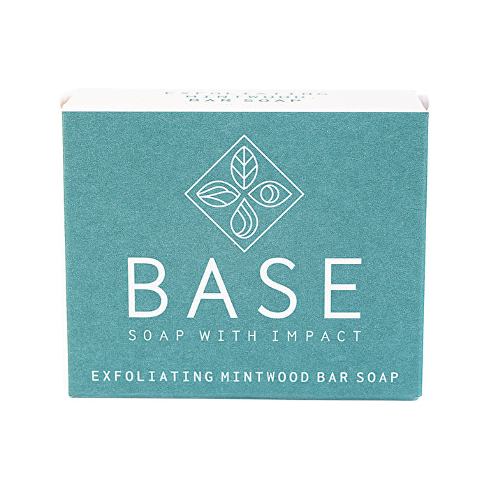 Basis (Seife mit Wirkung) Seifenstück Peeling Mintwood (Boxed) 120g