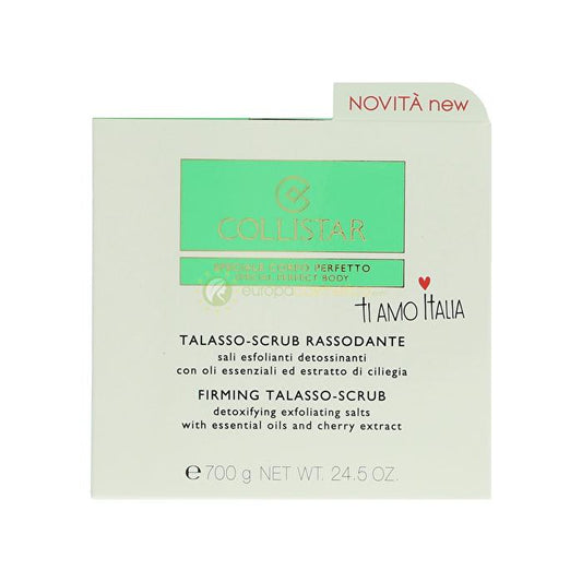 Collistar Firming Talasso Scrub mit ätherischen Ölen und Kirschextrakt 700 g