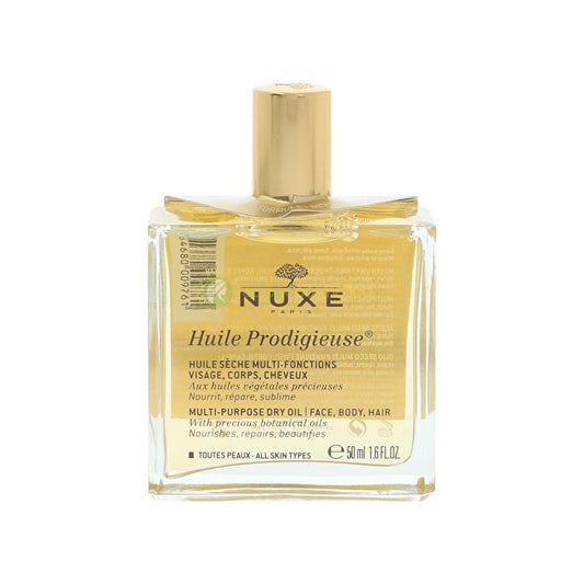 Nuxe Huile Prodigieuse Mehrzweck-Trockenöl für alle Hauttypen, 50 ml