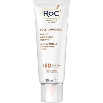 Roc Soleil-protect Anti-Falten-Glättungsfluid Spf50+ Reduziert sichtbar Falten 50 ml