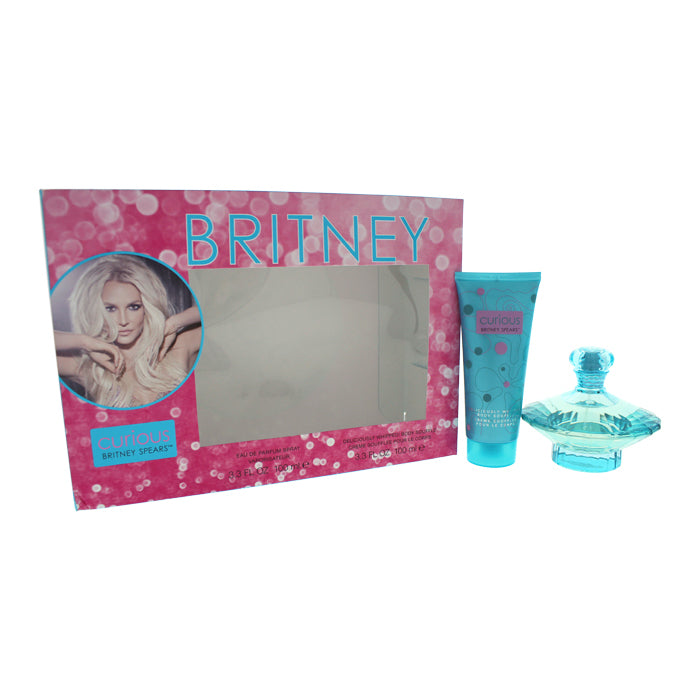 Britney Spears Curious 2-teiliges Set – Eau de Parfum und Body-Soufflé, 100 ml