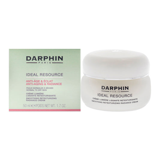 Darphin Ideal Resource Smoothing Retexturizing Radiance Cream For Normal To Dry Skin For Unisex 50ml/1.7oz