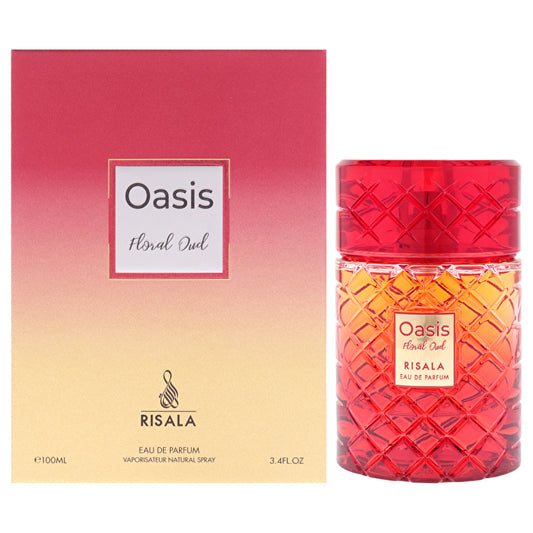 Risala Oasis Floral Oud Eau De Parfum Spray 100ml/3.4oz