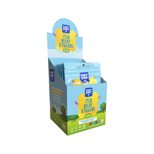 NATPAT Bio-Aufkleber zur Linderung von Juckreiz, 30 Stück