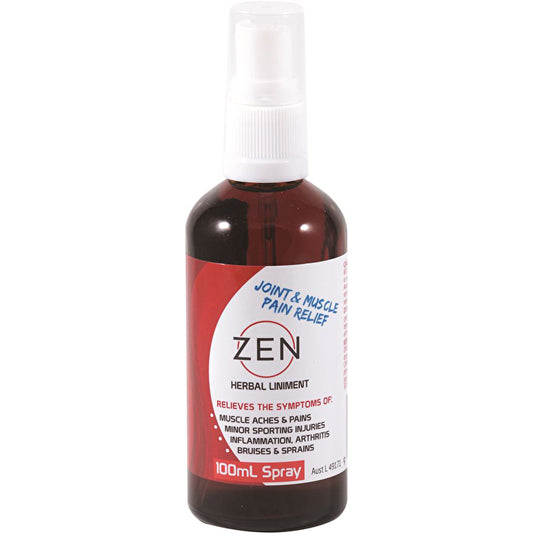 Zen Therapeutics Herbal Liniment (joint & Muscle Pain Relief) Spray 100ml